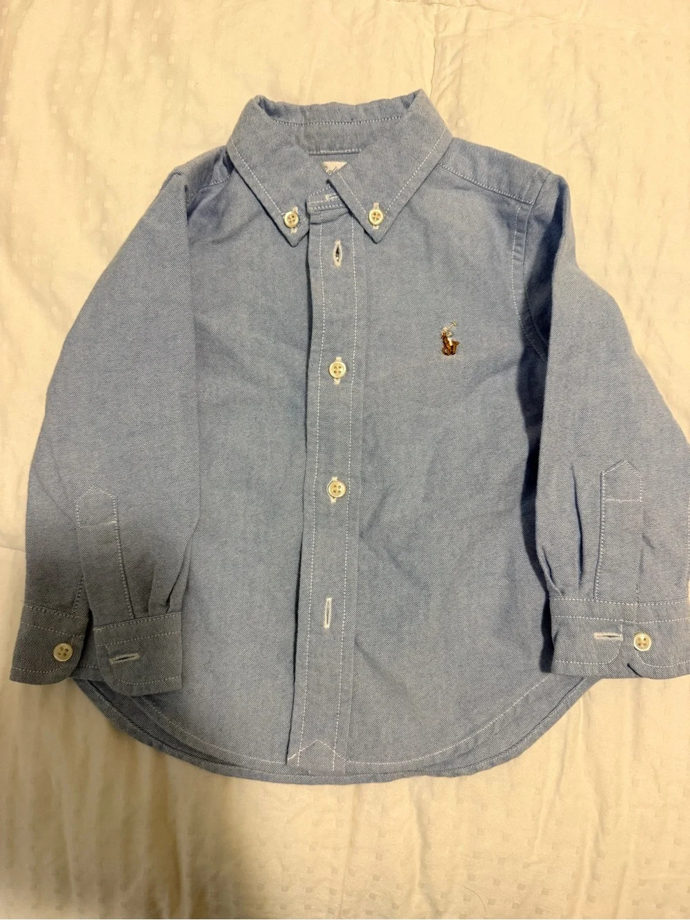 Ralph Lauren Light Blue Button-Down Oxford Shirt